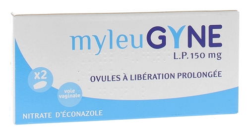Myleugyne LP 150 mg ovule à libération prolongée - boîte de 2 ovules