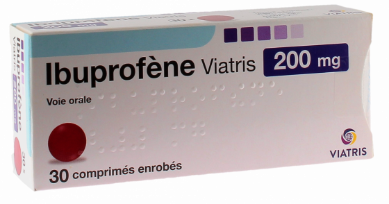 Ibuprofène 200mg comprimés - Douleurs et fièvre - 30 comprimés