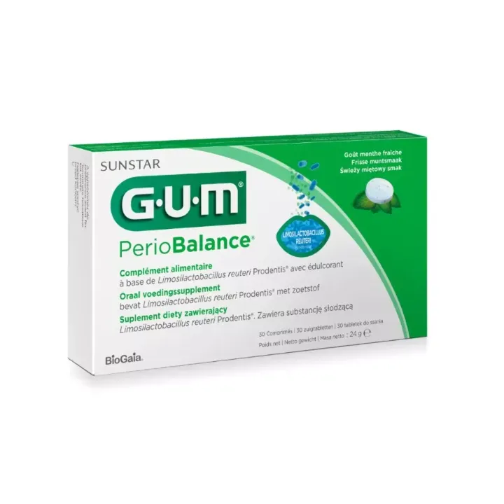PerioBalance Kaugummi - Packung mit 30 Tabletten