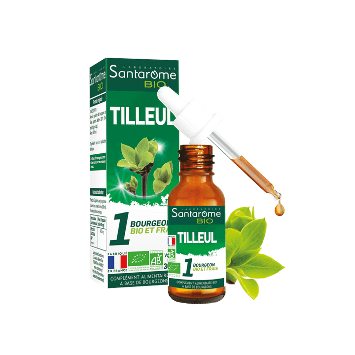 1 BIO und frischer Lindenknospe Santarome - Flasche mit 30 ml