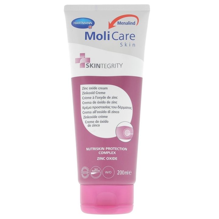 Skintegrity Zinkoxid-Creme MoliCare Skin Hartmann - Tube 200 ml