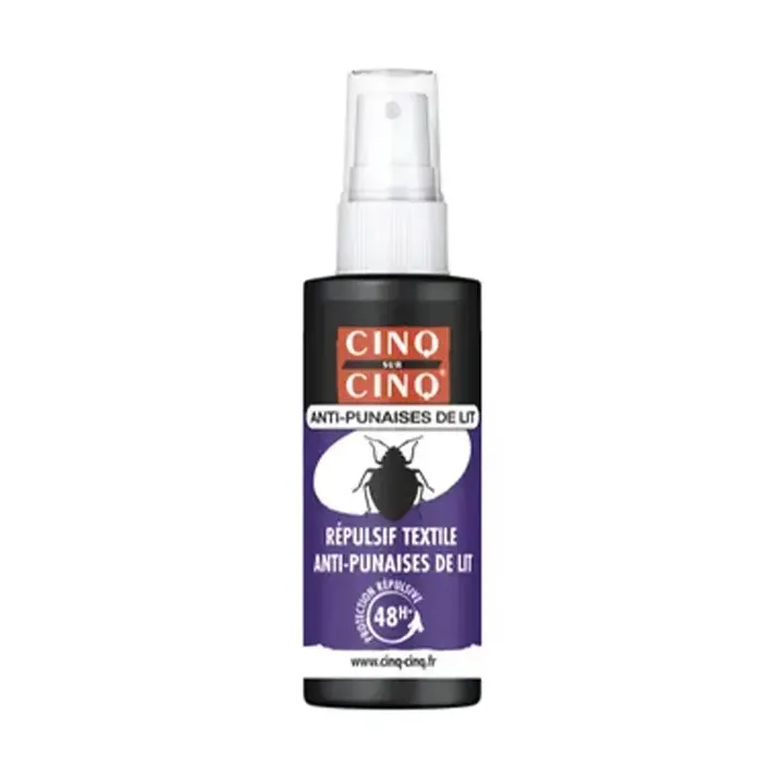 Textilrepellent gegen Bettwanzen Cinq Sur Cinq - 50ml Spray