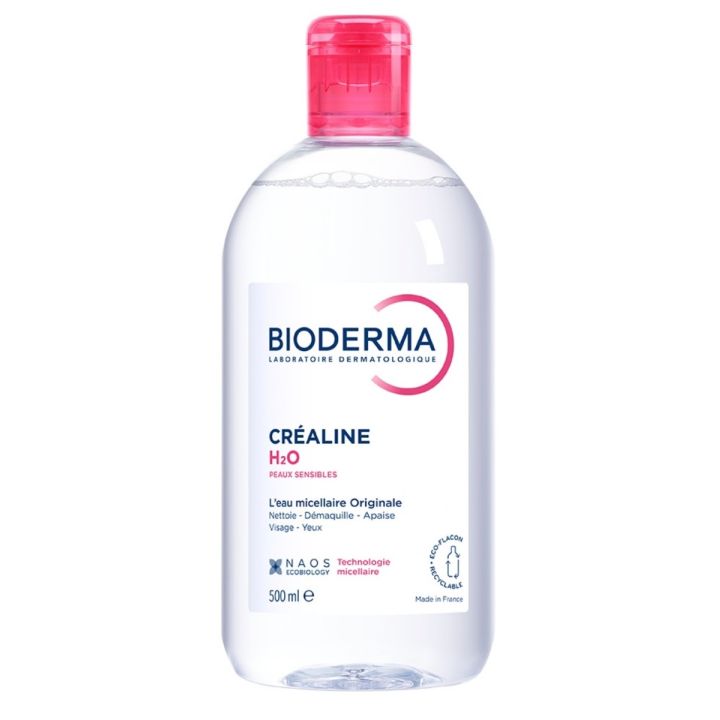 Mizellenwasser Créaline H2O Bioderma - Flasche mit 500 ml