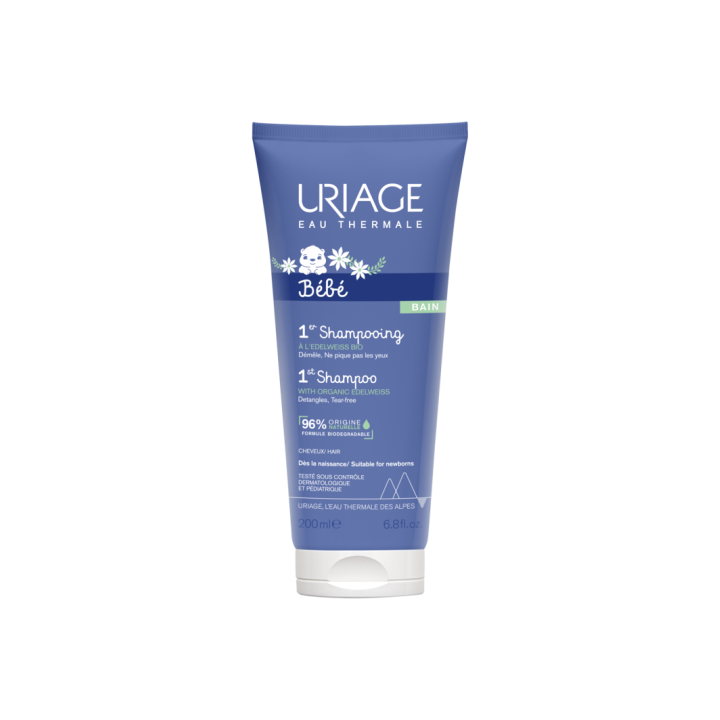 1. Shampoo mit Bio-Edelweiß von Uriage - 200 ml Tube