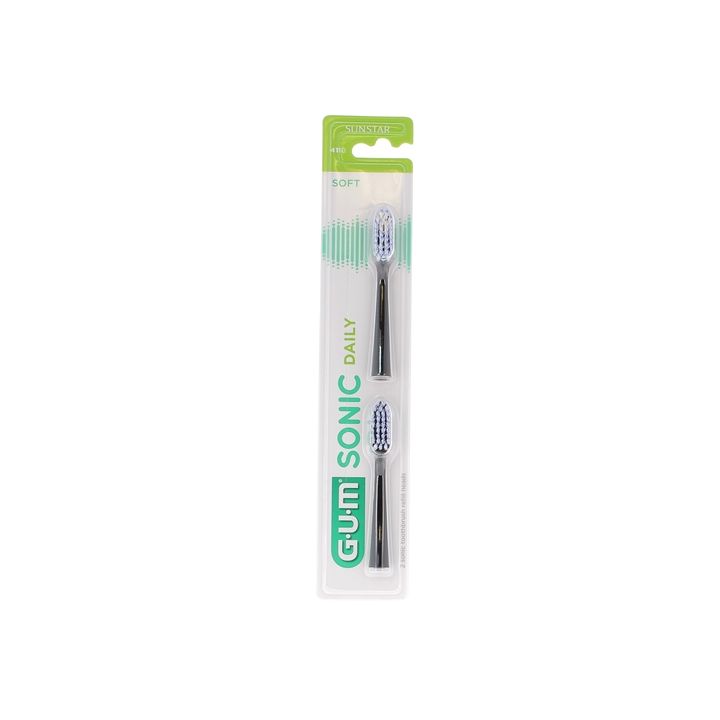 Sonic Daily Weiche Bürstenköpfe 4110 Gum - 2er Nachfüllpack