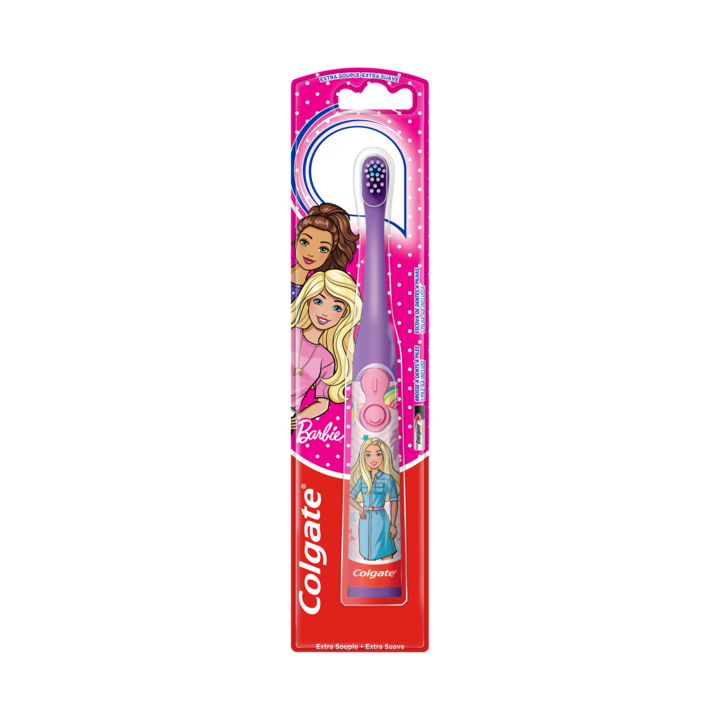 Elektrische Zahnbürste Barbie Colgate - 1 Zahnbürste