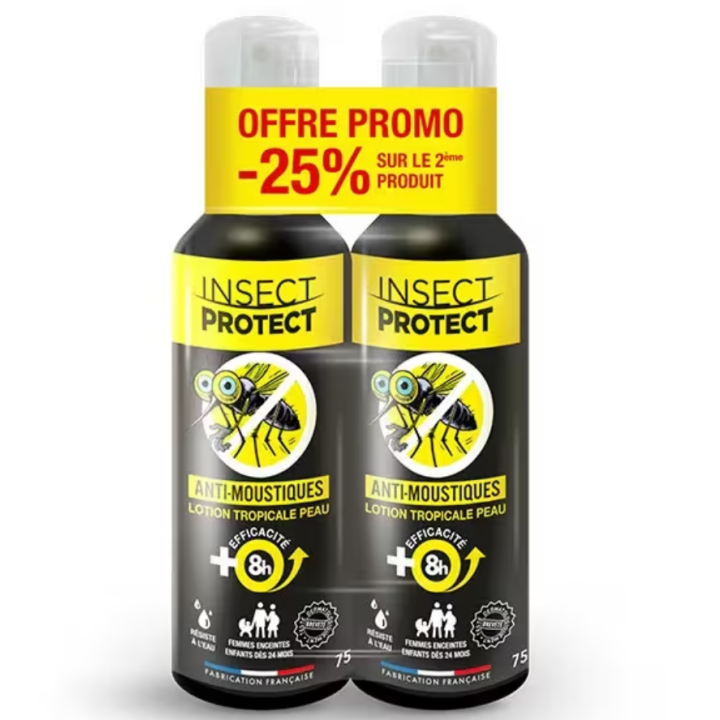 Anti-Mücken Lotion tropisch Haut Insect Protect - Aktionsangebot -25% auf die 2.