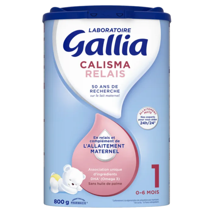 Calisma Relais Milchpulver 1. Alter Gallia - Dose mit 800g