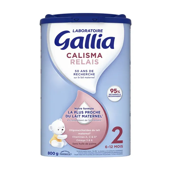 Calisma Relais Milchpulver 2. Alter Gallia - Dose mit 800g