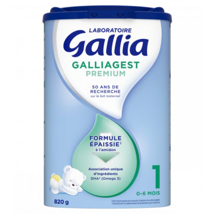 Galliagest Premium Pulvermilch 1. Alter Gallia - Dose mit 800g