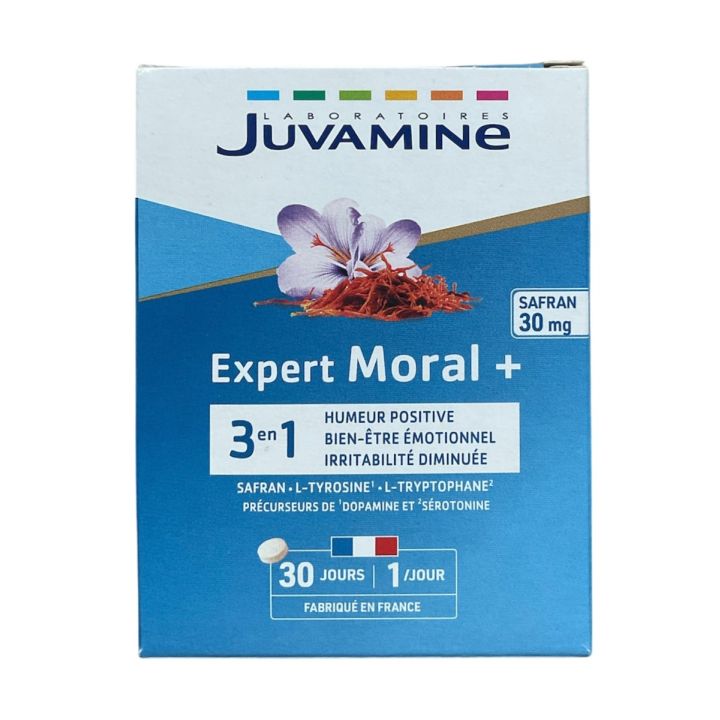 Expert Moral+ 3in1 Juvamine - Packung mit 30 Tabletten