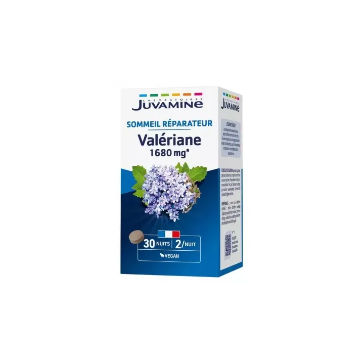 Valeriana 1680mg Juvamine - Packung mit 50 Kapseln