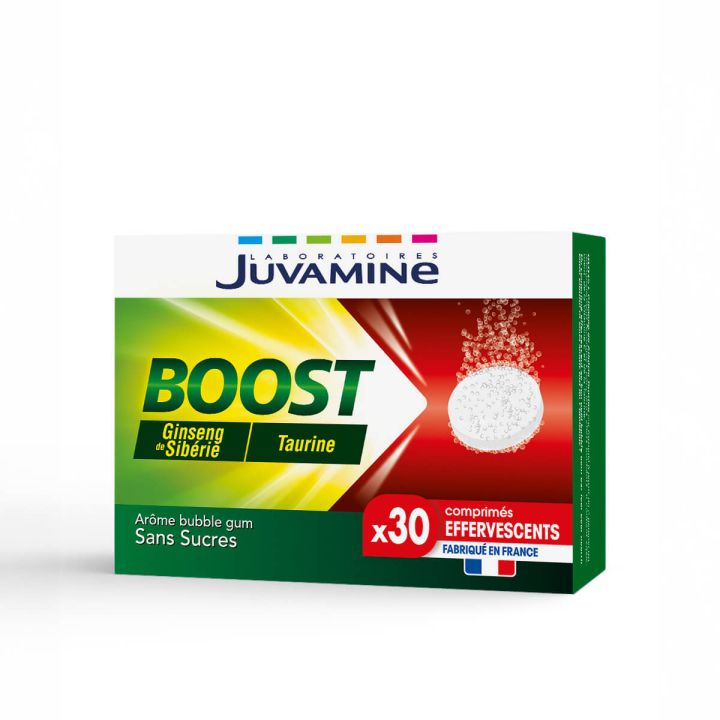 Boost Taurin & Ginseng Juvamine - 30 Brausetabletten