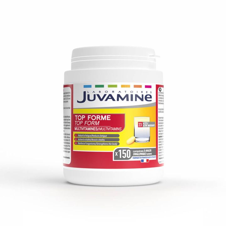 Top Forme Multivitamine Juvamine - Dose von 150 Tabletten