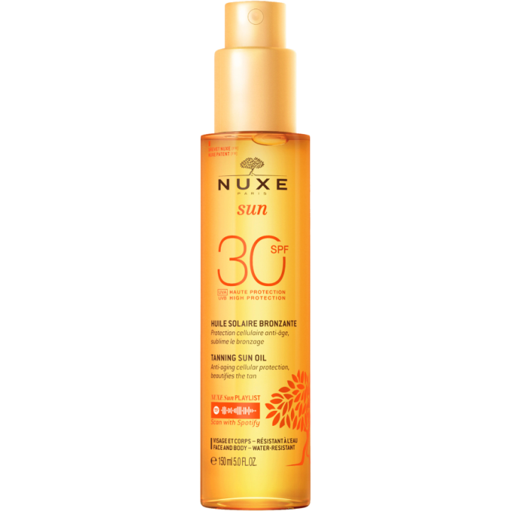 Sonnenbräunungsöl SPF30 Nuxe - Spray mit 150 ml