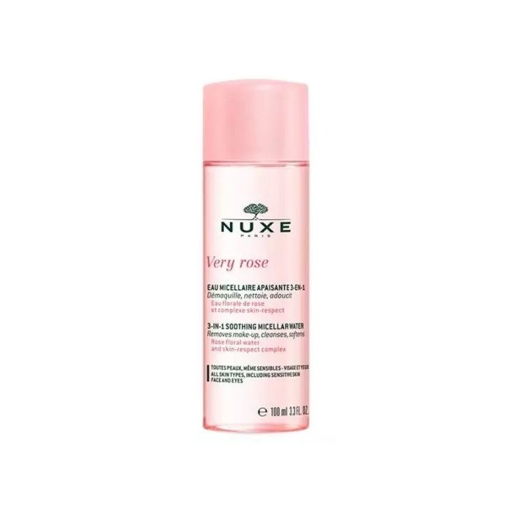 Very Rose Mizellenwasser beruhigend 3in1 Nuxe - Flasche mit 100ml
