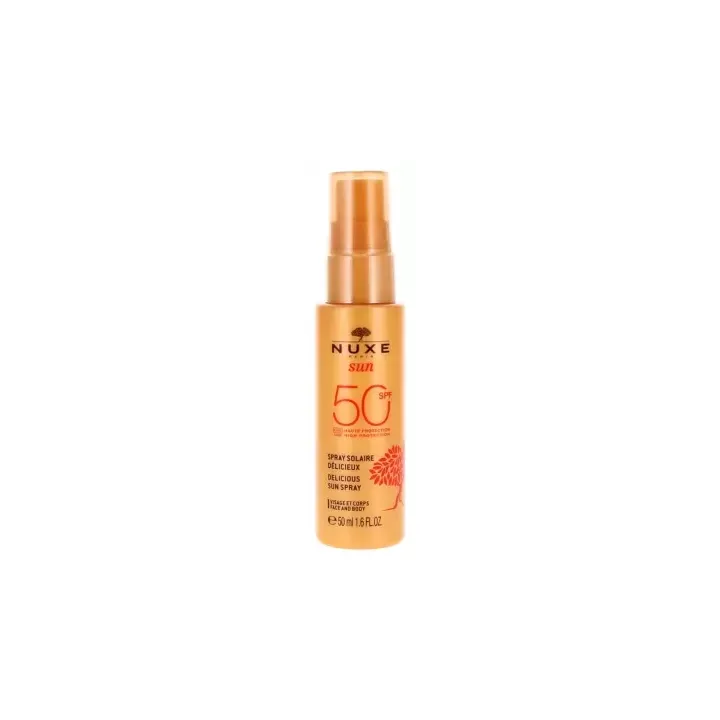 Leckerer Sonnenspray sun SPF50 Nuxe - Spray von 50ml