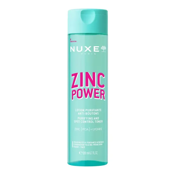 Zinc Power reinigende Anti-Pickel-Lotion Nuxe - Flasche mit 200ml