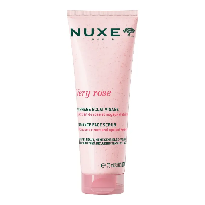 Very Rose Peeling Gesicht Nuxe - Tube mit 75 ml