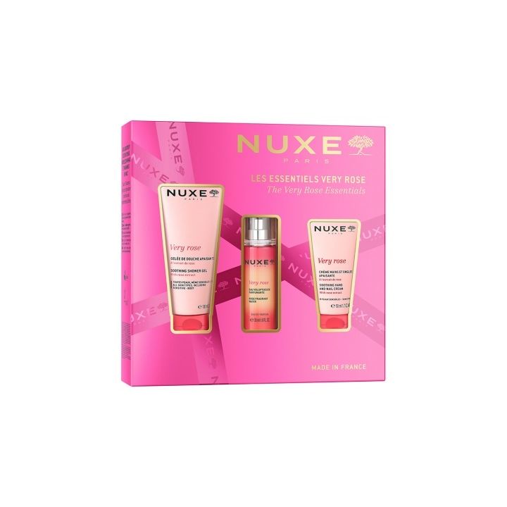 Geschenkset Die Essentials Very Rose Nuxe - Set mit 3 Produkten