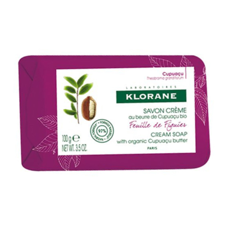 Klorane Feigenblatt-Cremeseife - 100g Stück