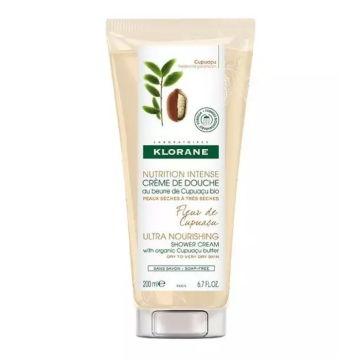 Intensive Nutrition Duschcreme Cupuaçu-Blüte Klorane - Tube mit 200 ml
