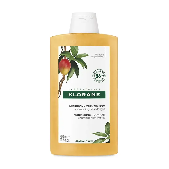 Mango-Nährshampoo für trockenes Haar Klorane - Flasche 400 ml