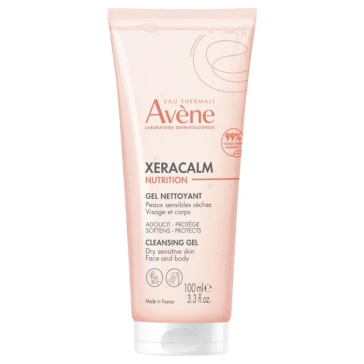 Xeracalm Nutrition Reinigungsgel Avène - Tube mit 100 ml