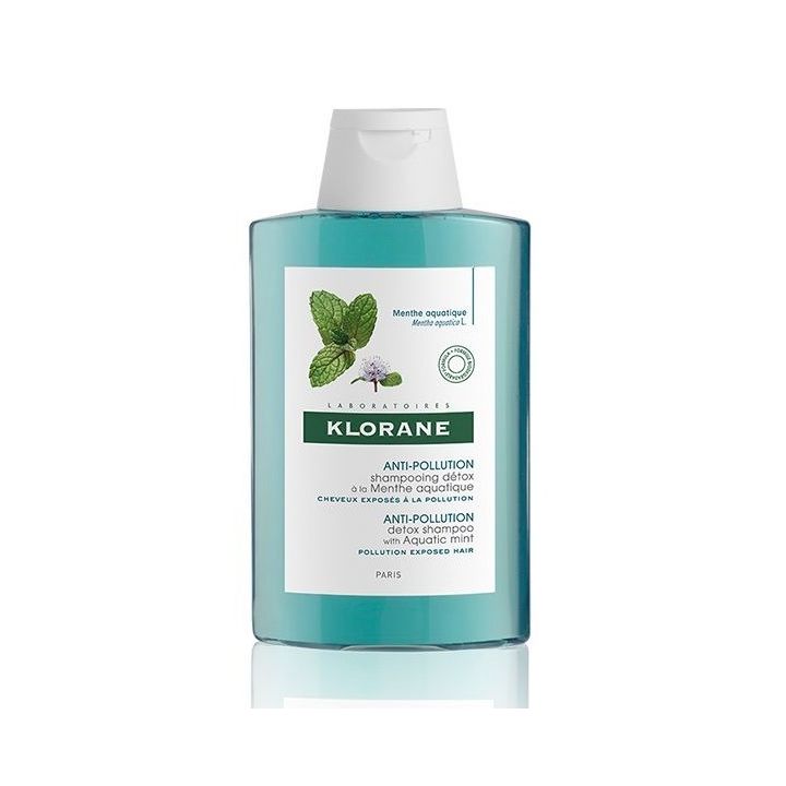 Bio Klorane Detox-Shampoo mit Wasserminze - 200ml Flasche