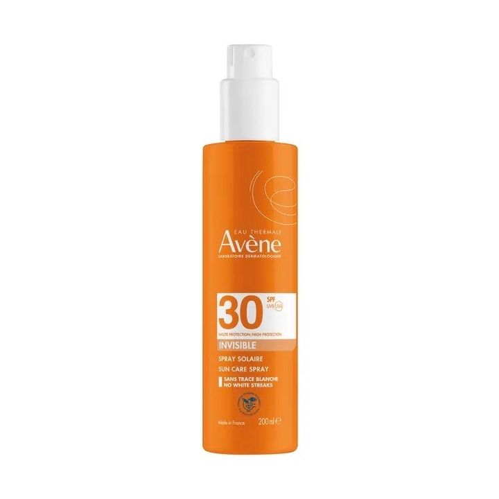 Unsichtbares Sonnenspray mit hohem Schutzfaktor SPF 30 Avène - 1 Spray von 200 ml