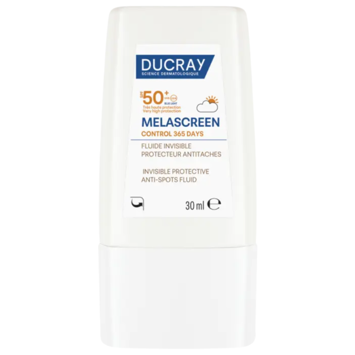 Melascreen flüssiger unsichtbarer schützender Anti-Flecken SPF50+ Ducray - Flasche mit 30 ml