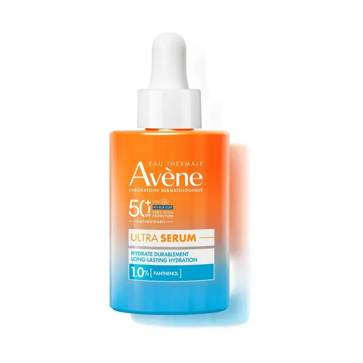 Ultra-Serum SPF50+ spendet langanhaltende Feuchtigkeit Avène - Pipettenflasche mit 30 ml