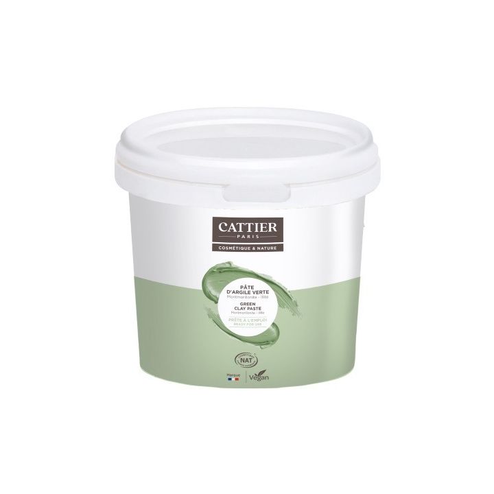Cattier grüne Tonpaste - 1,350 kg Topf