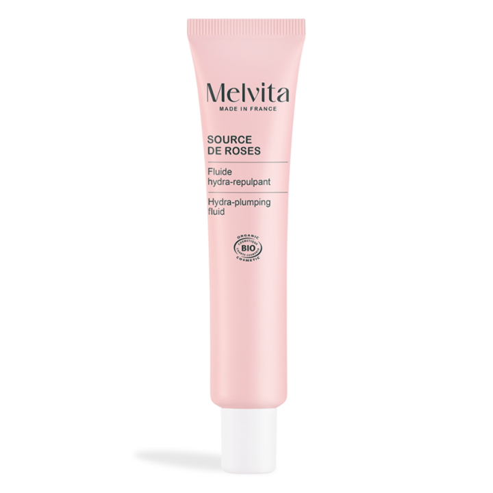 Flüssige Rosenquelle hydratisierendes und aufpolsterndes Gel Melvita - 40ml Tube