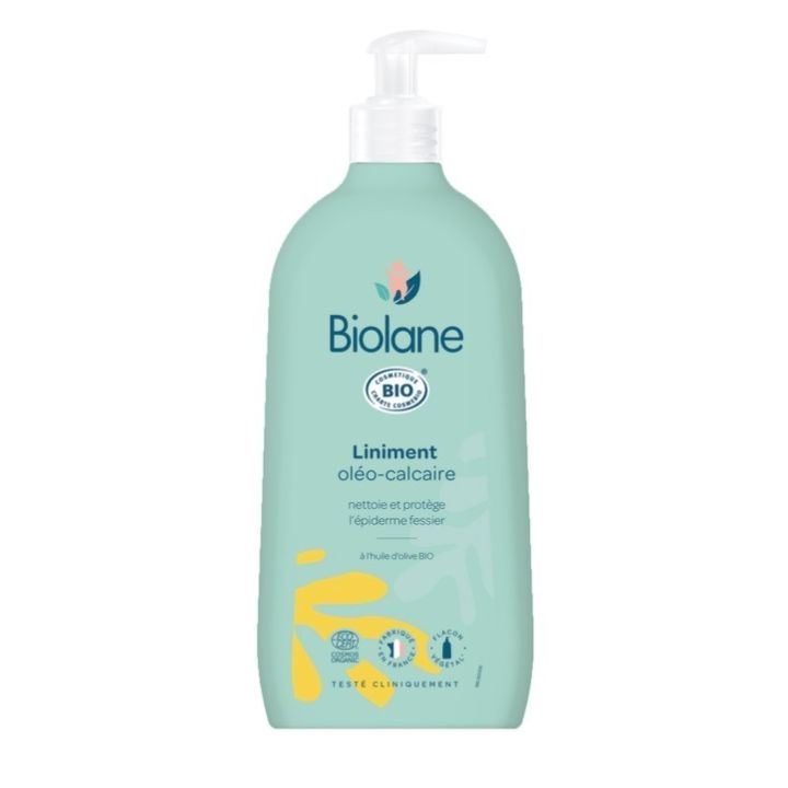 Bio-Olivenöl-Liniment Biolane - Pumpflasche 500 ml