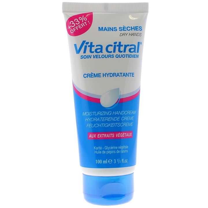 Vita Citral Feuchtigkeitscreme für trockene Hände - 100 ml Tube