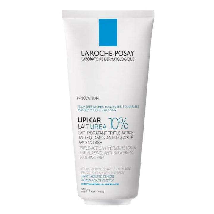 Lipikar Körperfeuchtigkeitsmilch Urea 10% La Roche-Posay - Tube mit 200 ml