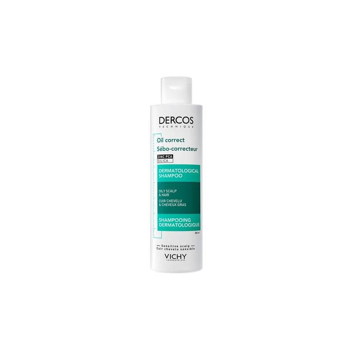 Dercos Sebo-Korrektur Shampoo Vichy - Flasche mit 200ml