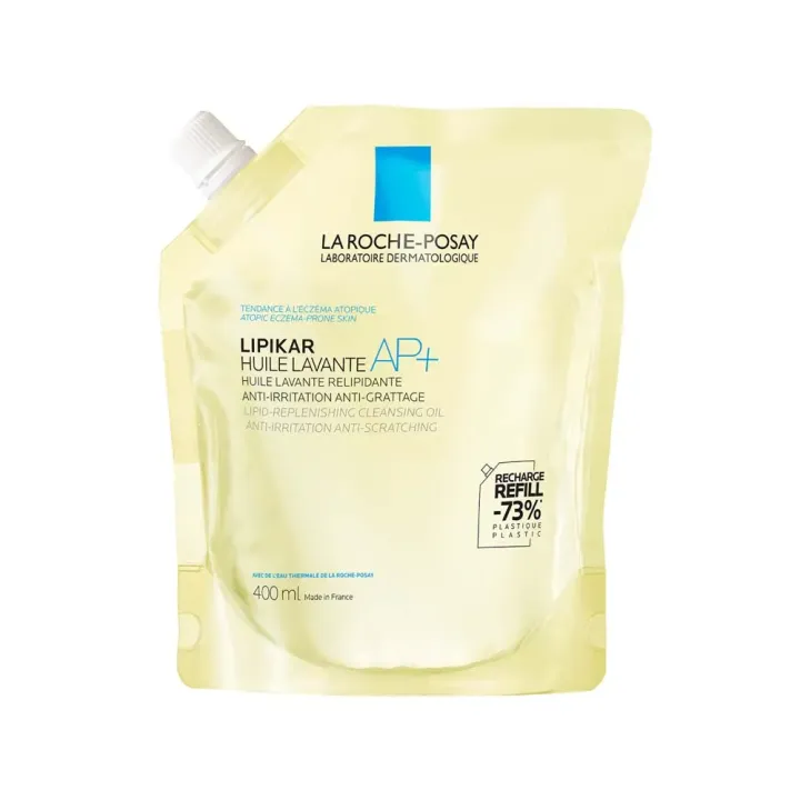 Lipikar Waschöl AP+ La Roche-Posay - Öko-Nachfüllpackung von 400 ml