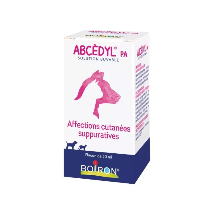 Abcèdyl suppurative Hauterkrankungen Boiron - Flasche mit 30 ml