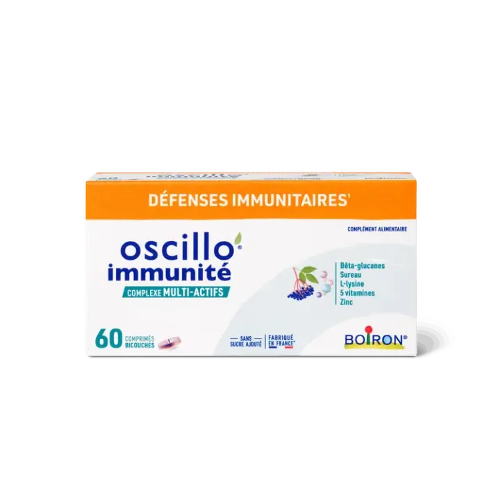 Oscillo Immunität komplex Multi-Aktiv Boiron - Packung mit 60 Tabletten