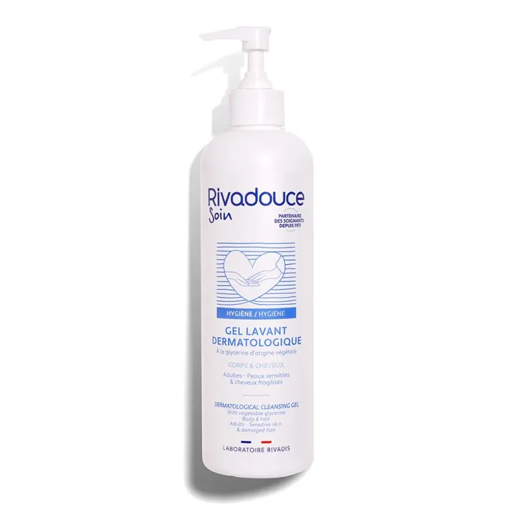 Dermatologisches Waschgel Rivadouce - Pumpflasche 500ml