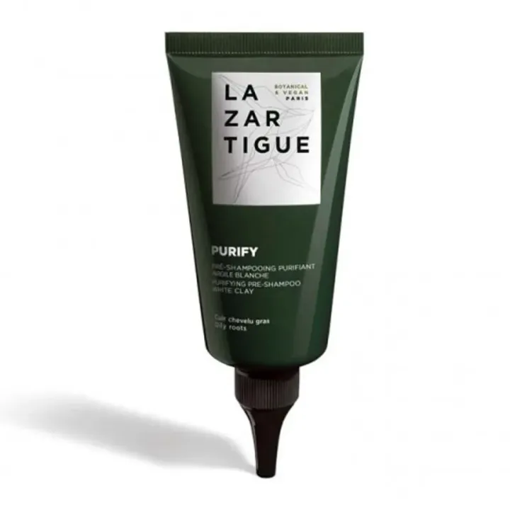 Reinigende Vorbehandlung mit weißem Ton von Lazartigue - 75 ml Tube