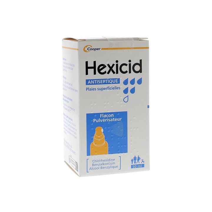 Hexicid antiseptische Lösung - Spray von 50 ml