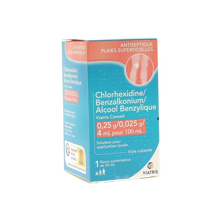 Chlorhexidin/Benzalkonium/Benzylalkohol Viatris - 100 ml Packung