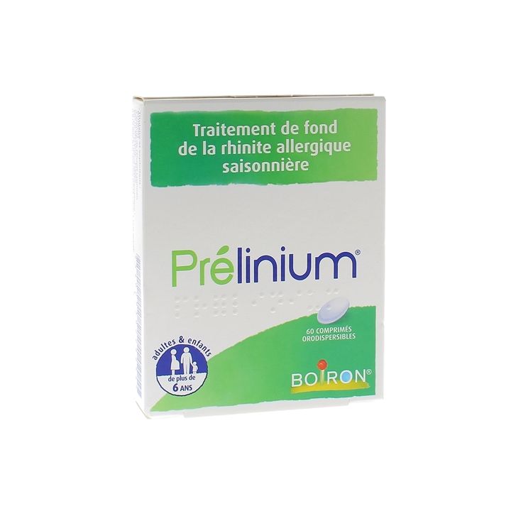 Prélinium Boiron - Packung mit 60 orodispersiblen Tabletten