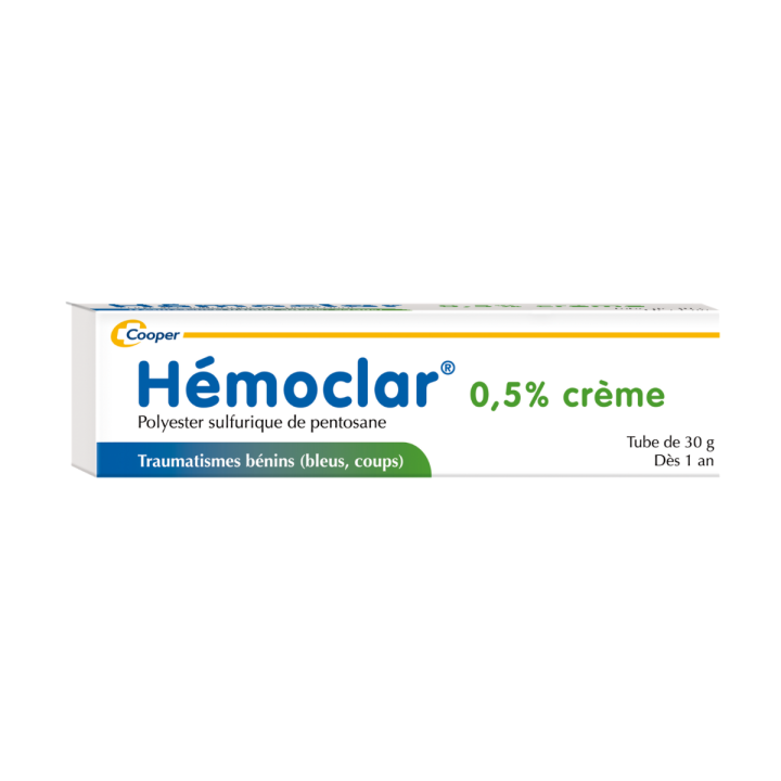 Hémoclar 0,5% Creme - Tube mit 30 g