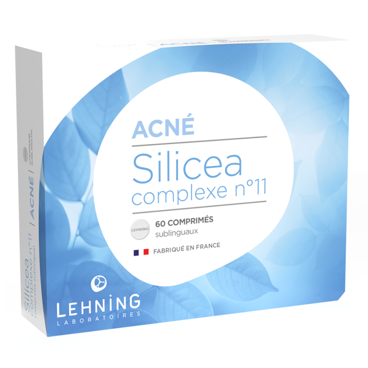 Silicea Komplex Nr. 11 Akne Lehning - Packung mit 60 Tabletten