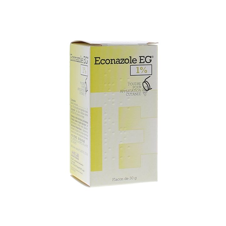 Econazole EG 1% EG Labor - Flasche Pulver von 30g