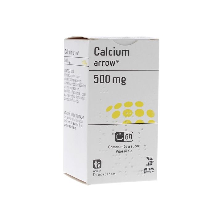 Calcium 500 mg Arrow - 60 Lutschtabletten